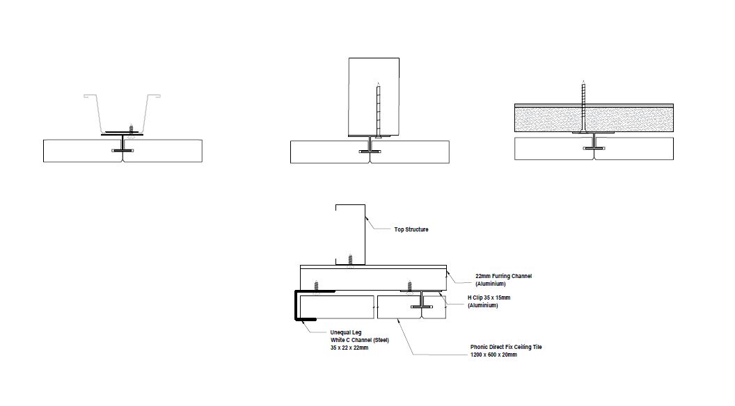 Direct Fix H Clip Details